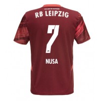 Fotbalové Dres RB Leipzig Antonio Nusa #7 Venkovní 2024-25 Krátký Rukáv